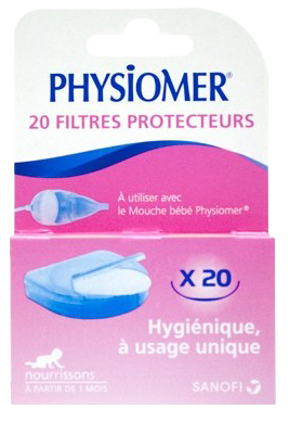 Image MOUCHE-BB PHYSIOMER RECHARGE  FILTRES PROTECTEURS 20