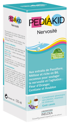 Image PEDIAKID NERVOSITE SIROP 125ML